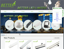 Tablet Screenshot of lightingbetter.com